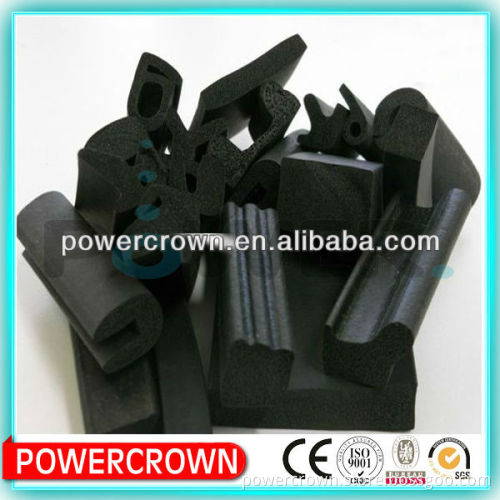 heat insulation high density epdm soft foam rubber strip